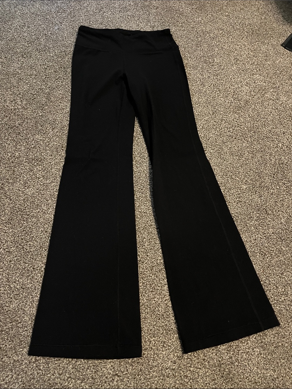 Athleta Black Boot-Cut Flare Pants